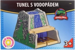Tunnel Maxim avec cascade