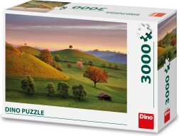 Puzzle Dino Lever de soleil féerique 3000 pièces