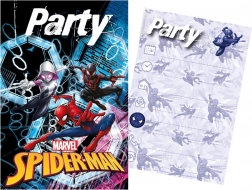 Set d’invitations et d’enveloppes SPIDER-MAN (5+5)