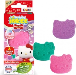 Inkee bombes de bain effervescentes Hello Kitty mini pack