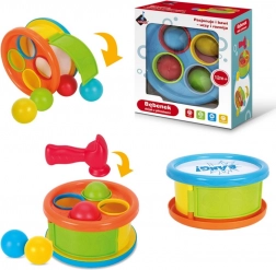 tambour avec balles – hochet tambourin pour enfants