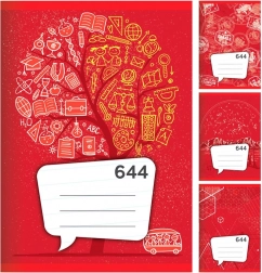 Cahier A6, ligné, 40 feuilles