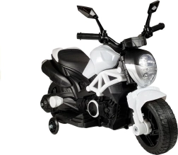 Moto électrique pour enfants GTM1188 blanche