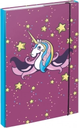 BAAGL chemise pour cahiers scolaires A4 licorne