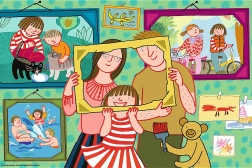 Puzzle Trefl Basia et sa journée Maxi 24 pièces