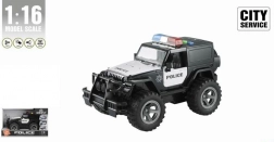 Voiture de police 1:16 avec propulsion et lumières