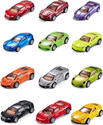 Voiture métallique à rétrofriction 8,5 cm