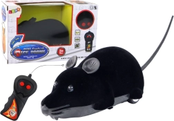 Souris télécommandée noire