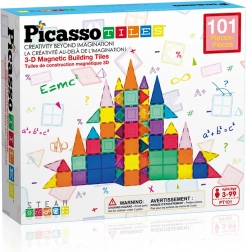 Jeu de construction magnétique PICASSO – 101 pièces