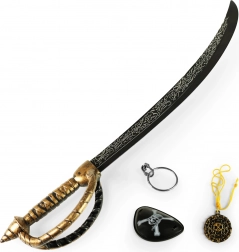 sabre de pirate avec accessoires pour déguisements