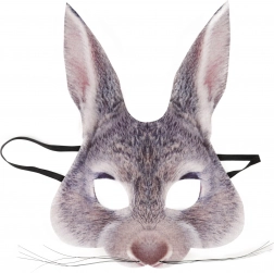 Masque en tissu lapin pour enfants