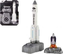 Navette spatiale lanceur en plastique 19 cm avec dock sur carte