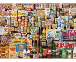 Puzzle GIBSONS Année 1980 Panier d’achats 1000 pièces