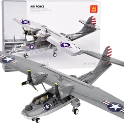 Kit de construction avion PBY-5A CATALINA – bombardier militaire, 364 pièces