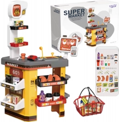 WOOPIE supermarché interactif pour enfants avec accessoires