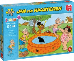 Puzzle JUMBO Jan van Haasteren Junior : Farces à la piscine 150 pièces