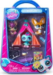 Littlest Pet Shop fête pyjama avec 3 figurines