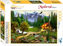 Puzzle Brain Tree - Chalet de montagne 1000 pièces