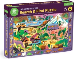 Mudpuppy puzzle Cherche et assemble Nature 64 pièces