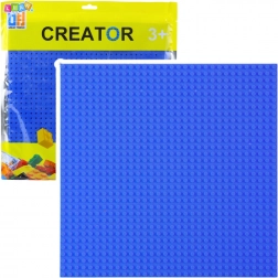 Plaque de construction grenat 25,5 x 25,5 cm