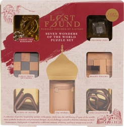 Professor Puzzle - Casse-têtes Les Sept Merveilles du Monde 7-en-1