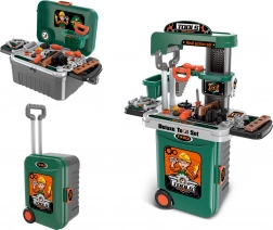 Valise à outils pour enfants avec établi 38 cm