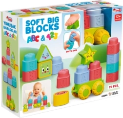 Cubes de construction souples pour les tout-petits