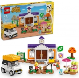 lego animal crossing : concert de k.k. sur la place