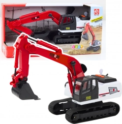 Pelle sur chenilles en caoutchouc avec cabine pivotante et godet mobile