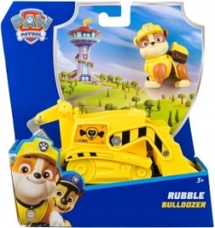 PAW Patrol Rubble – bulldozer de base avec figurine
