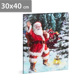 Tableau LED de Noël à suspendre au mur