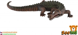 Figurine en plastique gavial du Gange 17 cm
