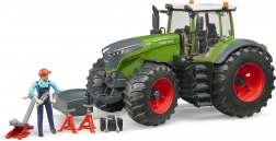 Bruder tracteur Fendt 1050 Vario avec mécanicien et outillage d’atelier 1:16