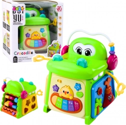 Cube éducatif interactif Crocodile