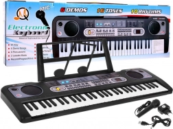 Synthétiseur à clavier pour enfants avec microphone et USB