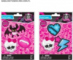 Set de gommes Monster High – Frankie Stein et ses amis