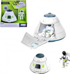 Station spatiale avec accessoires