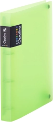 Classeur à anneaux A4 en polypropylène, vert