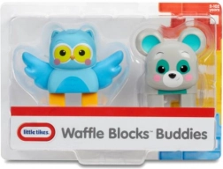 Figurines hibou et ours LITTLE TIKES Waffle Blocks