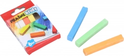 Craies scolaires sèches, carrées, 6 pcs