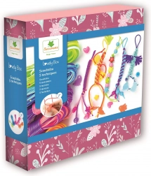 Lovely Box - Kit créatif Scoubidou - Tressage amusant avec des fils colorés