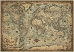 Puzzle carte du monde 3000 pièces