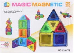 Jeu de construction magnétique Magic Magnetic 40 pcs