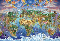 Puzzle EUROGRAPHICS Merveilles du monde 5000 pièces