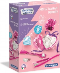 Ornements en cristal – coffret scientifique CLEMENTONI Naukowa Zabawa