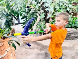 Arc à fléchettes en mousse pour enfants