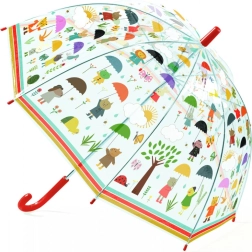 DJECO parapluie pour enfants Dans la pluie moyen