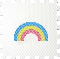 Minideckfloor Duha blanc revêtement de sol autocollant