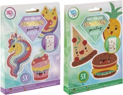 Kit de fabrication d’aimants avec strass diamant, 5 pièces