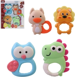 Hochet électronique pour bébés, lot de 4 pièces